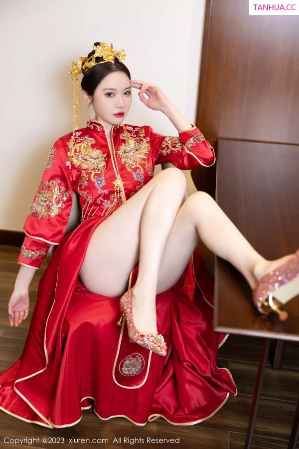 梦心玥  [XiuRen]高清写真图 2023.12.05 No.7766 梦心玥 婚嫁美腿第18张图片